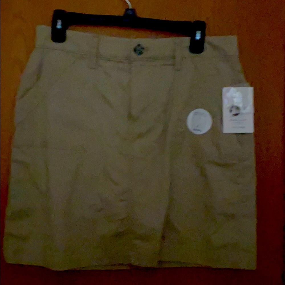 Khaki Skort